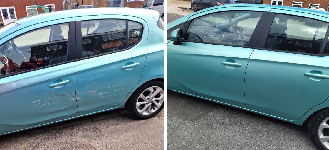 corsa before after